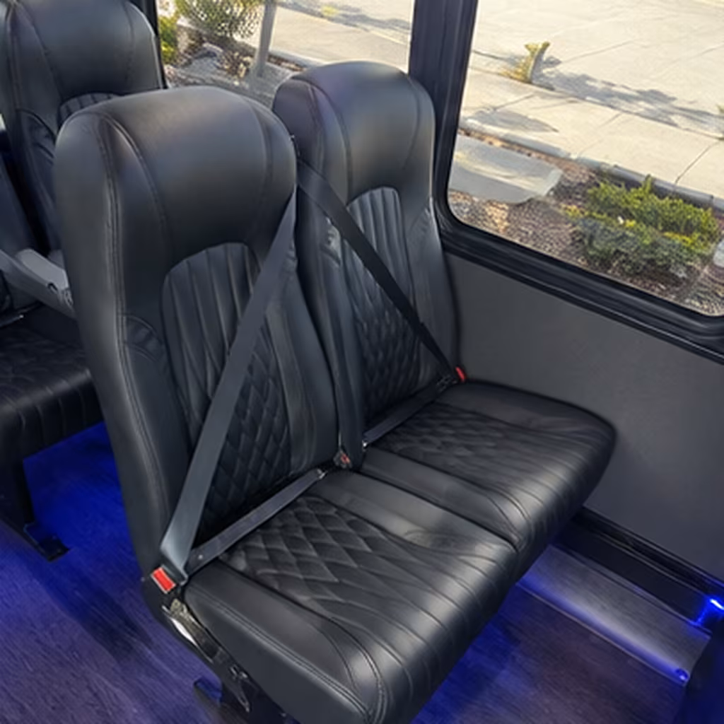 delray beach long distance transportation onboard seating