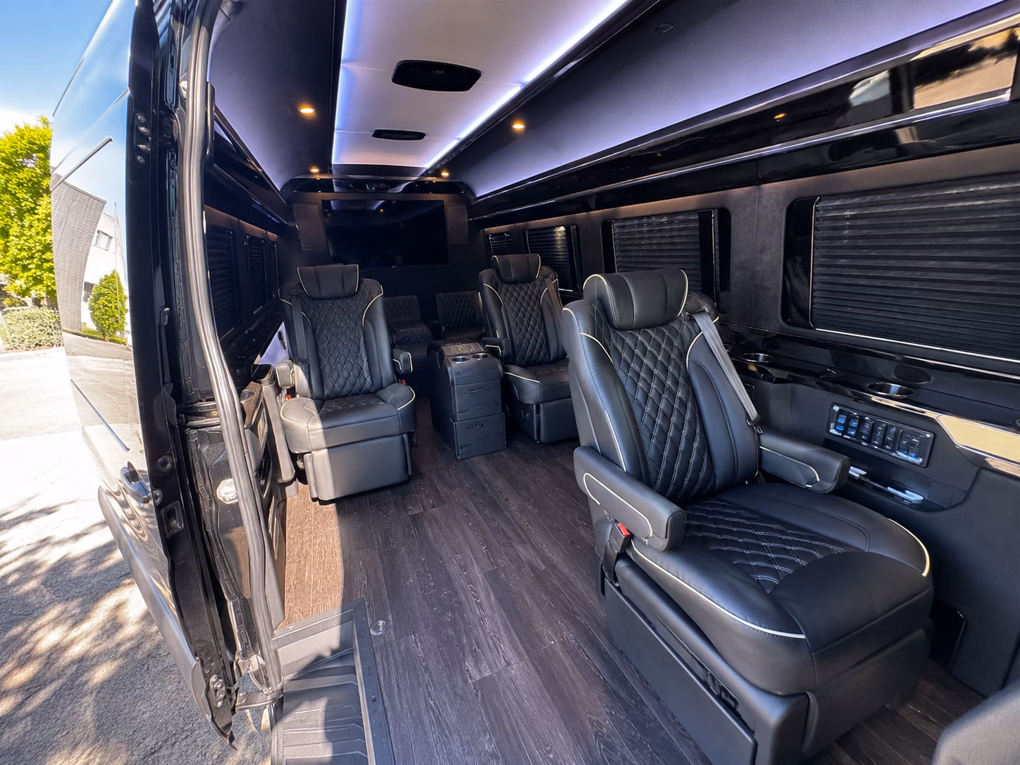 delray beach wedding transportation onboard seating