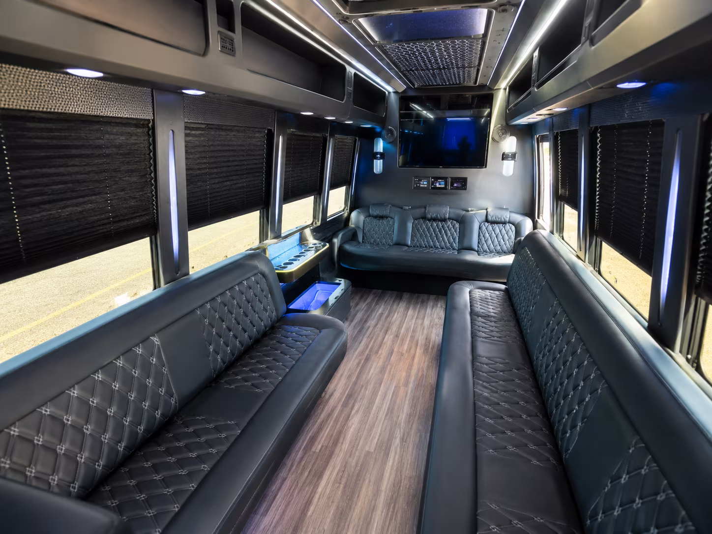 party bus transportation for delray beach area proms at
