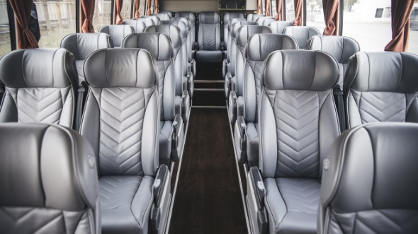 50 passenger charter bus interior boca raton