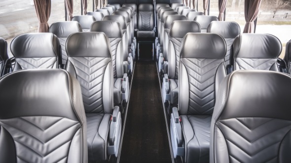 54 passenger charter bus interior boca raton