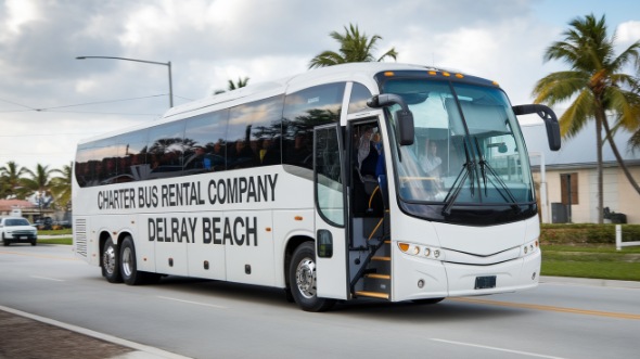 delray beach charter bus