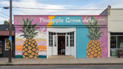 pineapple grove arts district