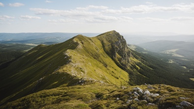 rolling green ridge