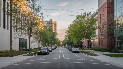 university drive corridor